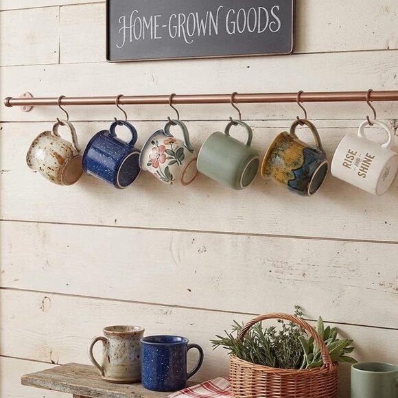 Wall Mounted Pot Pan Rack - Picture 2 of 6